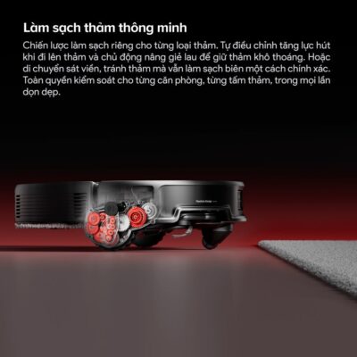 AdaptLift 3.0, vượt ngưỡng linh hoạt và làm sạch thảm thông minh